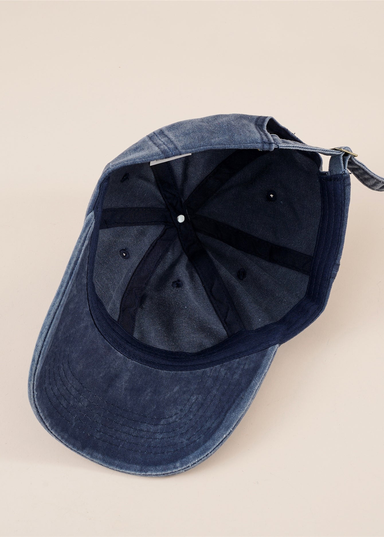 Distressed Baseball Cap Sai Feel