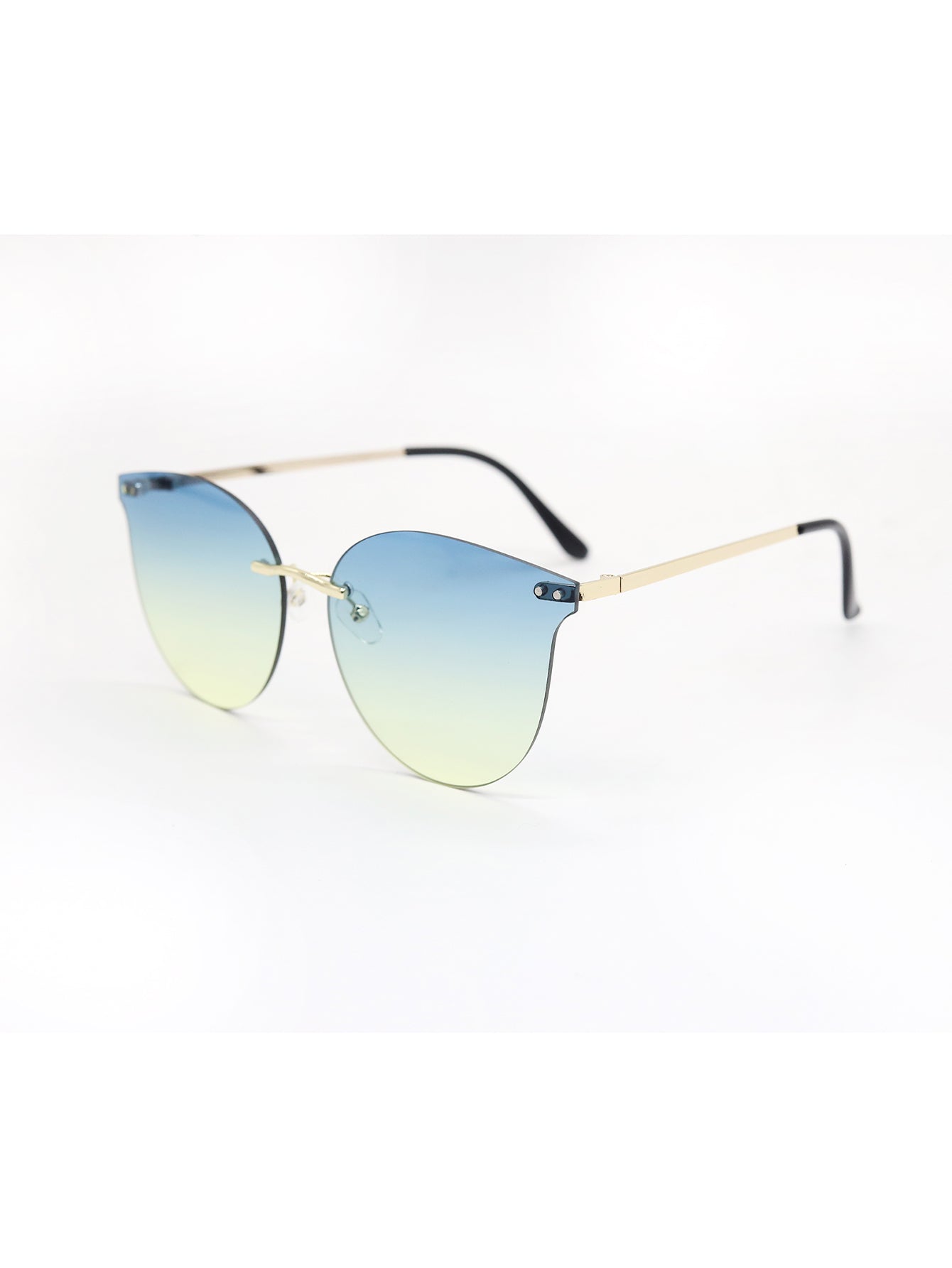 Fashion Frameless Metal Sunglasses Sai Feel