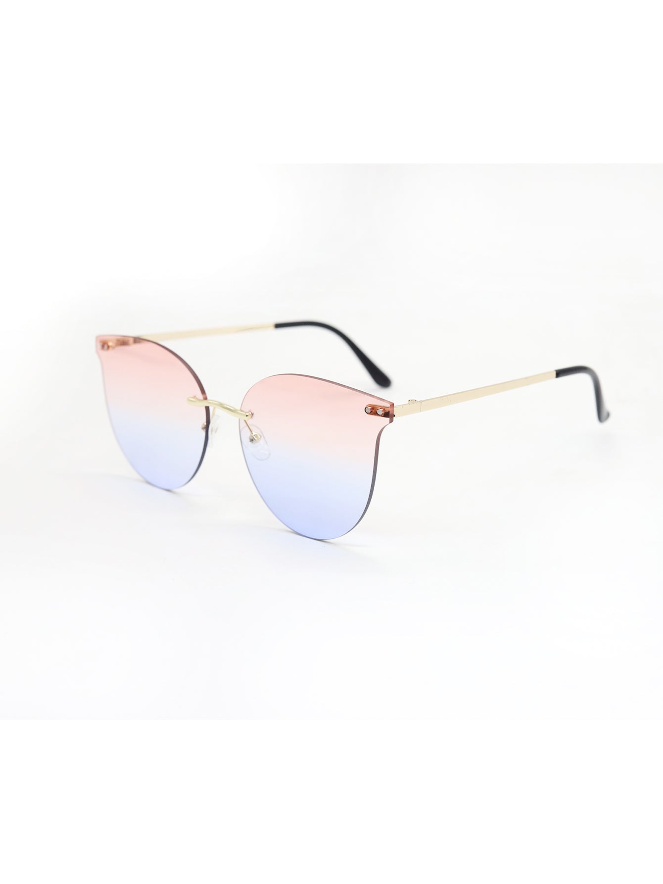 Fashion Frameless Metal Sunglasses Sai Feel