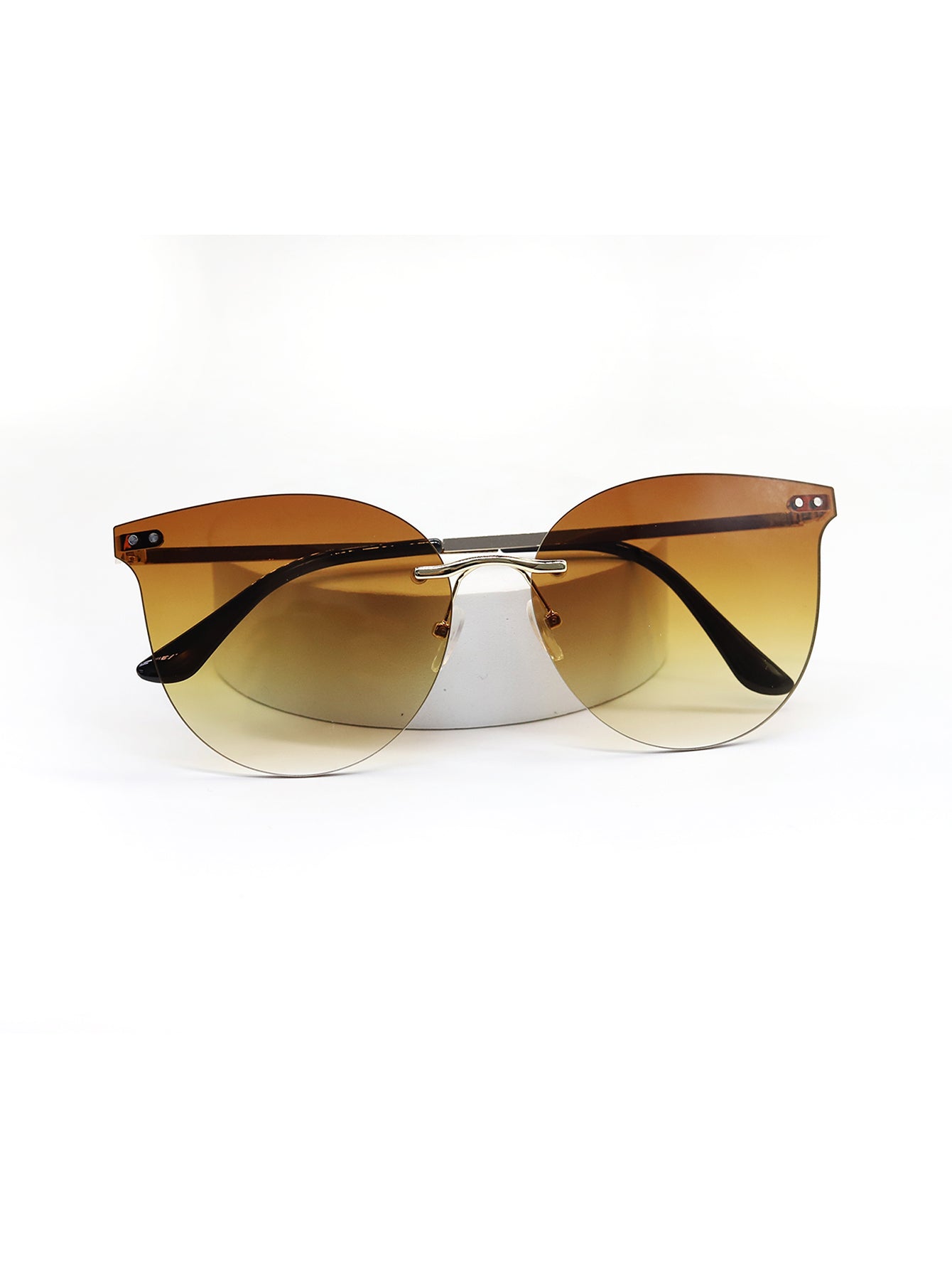 Fashion Frameless Metal Sunglasses Sai Feel