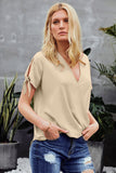 Fashion Women Charismatic Drape Blouse Sai Feel