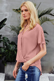 Fashion Women Charismatic Drape Blouse Sai Feel