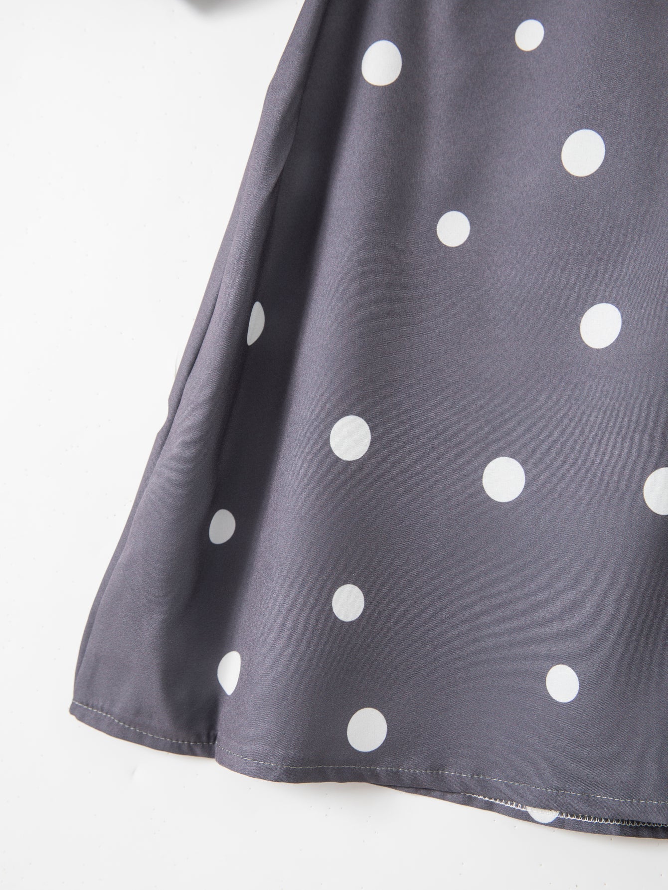 Fashion polka dot print long sleeve hot style dress Sai Feel