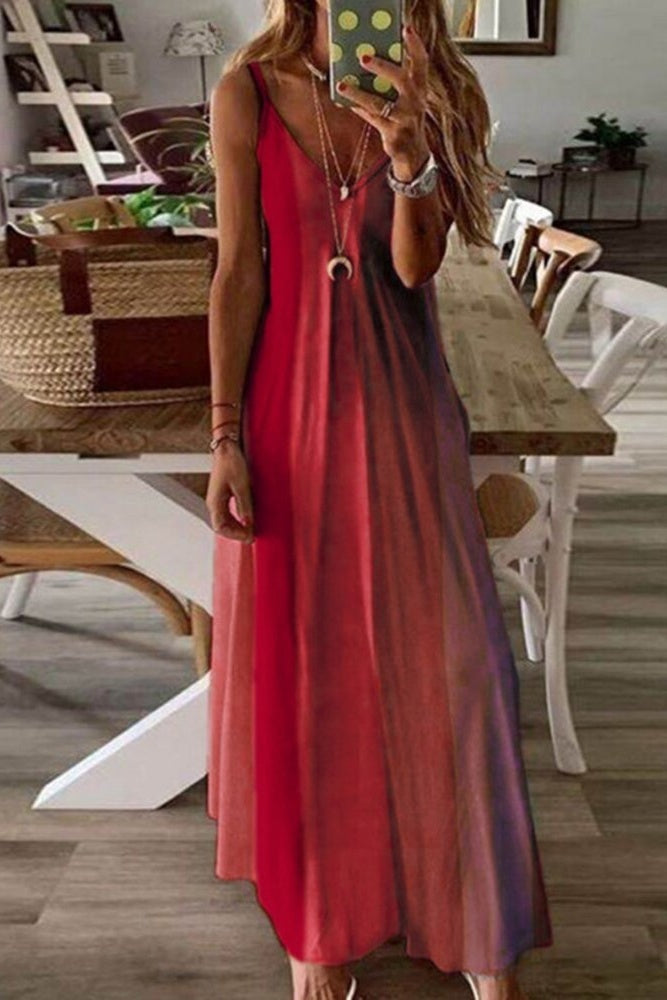 Floor Length Casual Patchwork Cute bohemian Dress Sai Feel