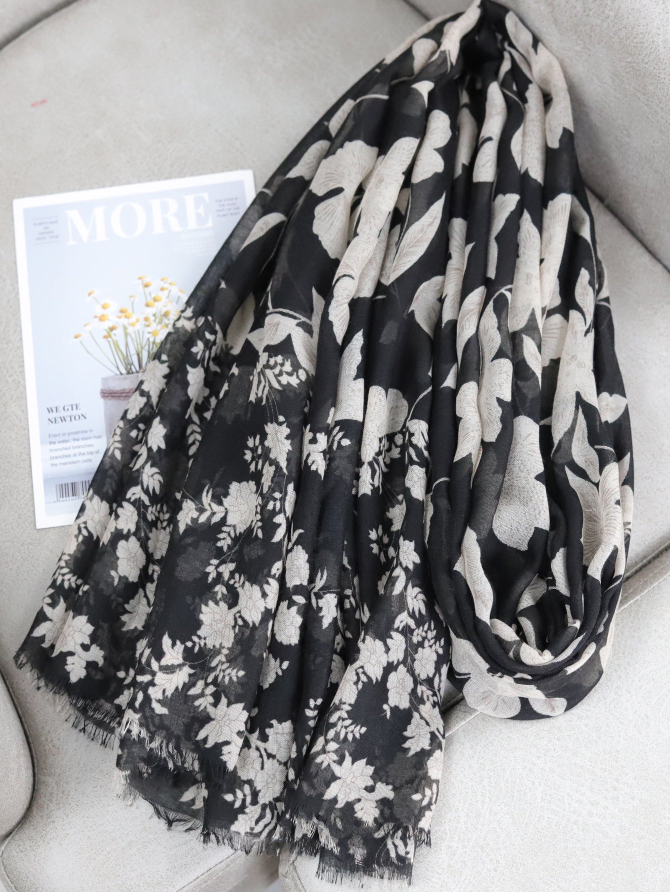 Floral print scarf Sai Feel