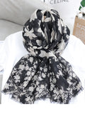 Floral print scarf Sai Feel
