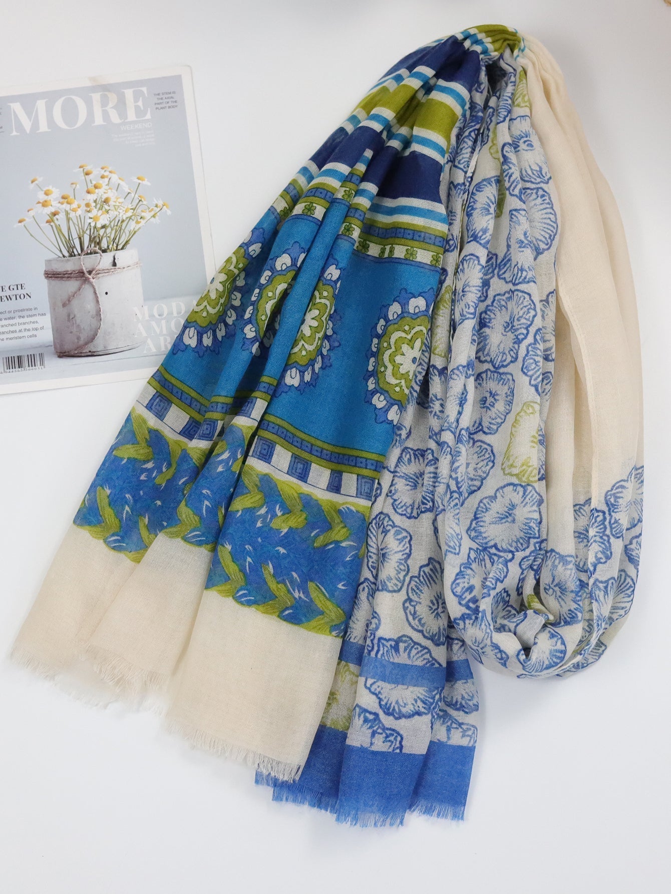 Floral print scarf Sai Feel