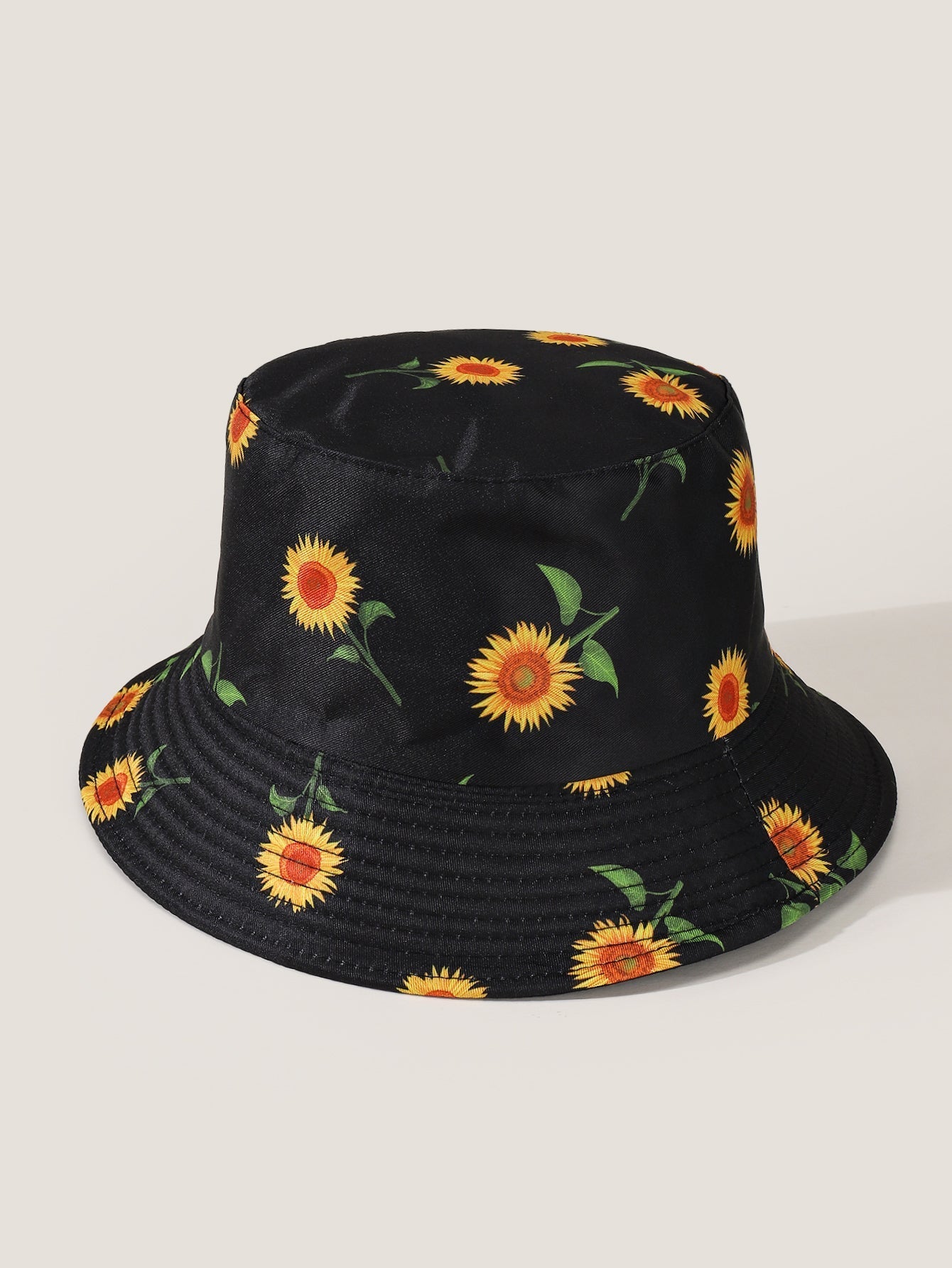 Flower Print Bucket Hat Sai Feel
