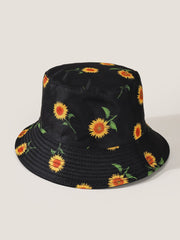 Flower Print Bucket Hat Sai Feel
