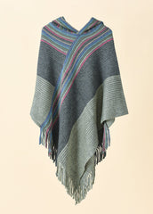 Fringe Pullover Shawl Sai Feel