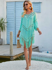 Fringed Beach Blouse Sai Feel