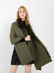 Fringed Cashmere Like Scarf Sai Feel