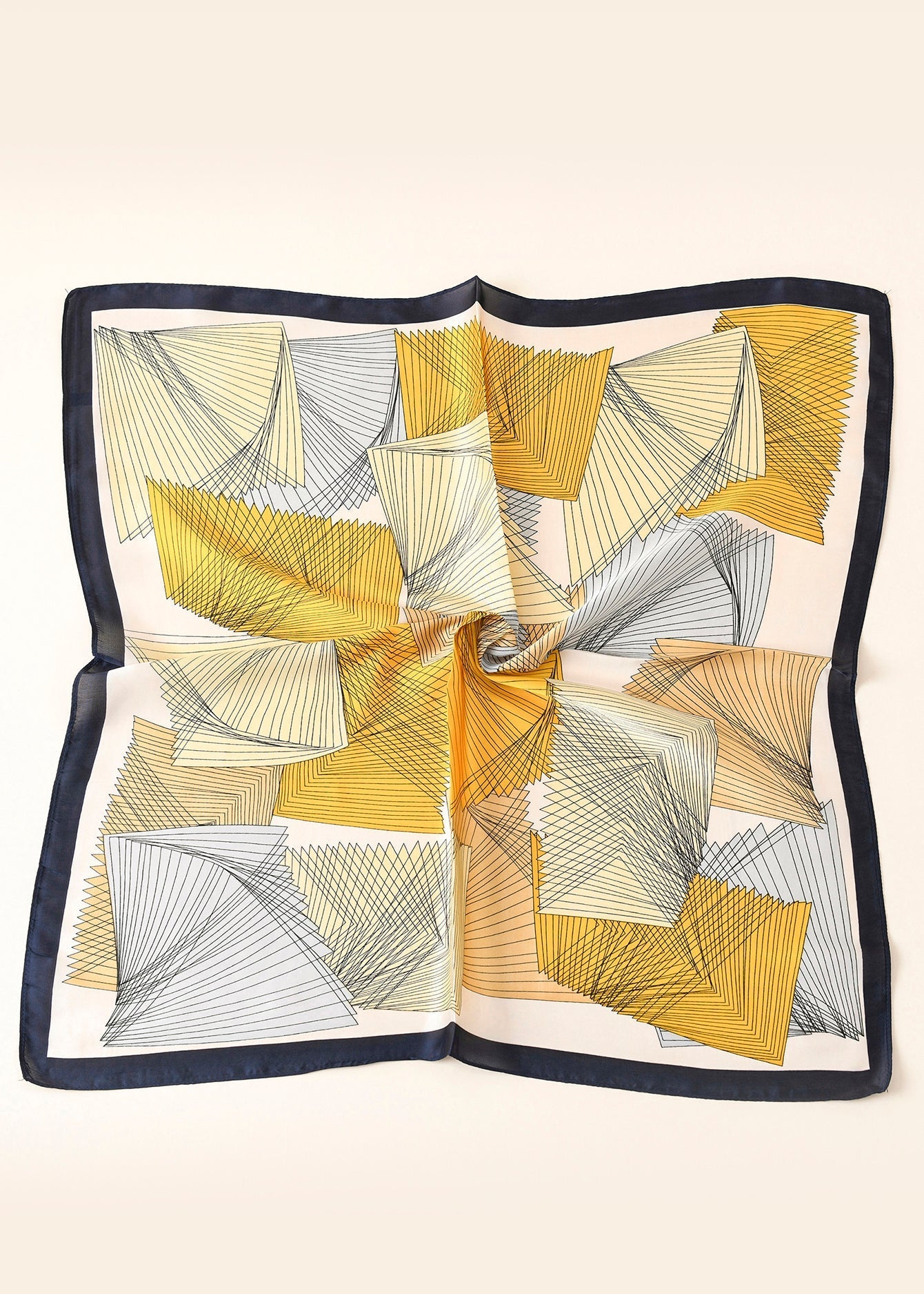 Geometric Print Scarf Sai Feel