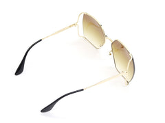 Geometric versatile metal sunglasses Sai Feel