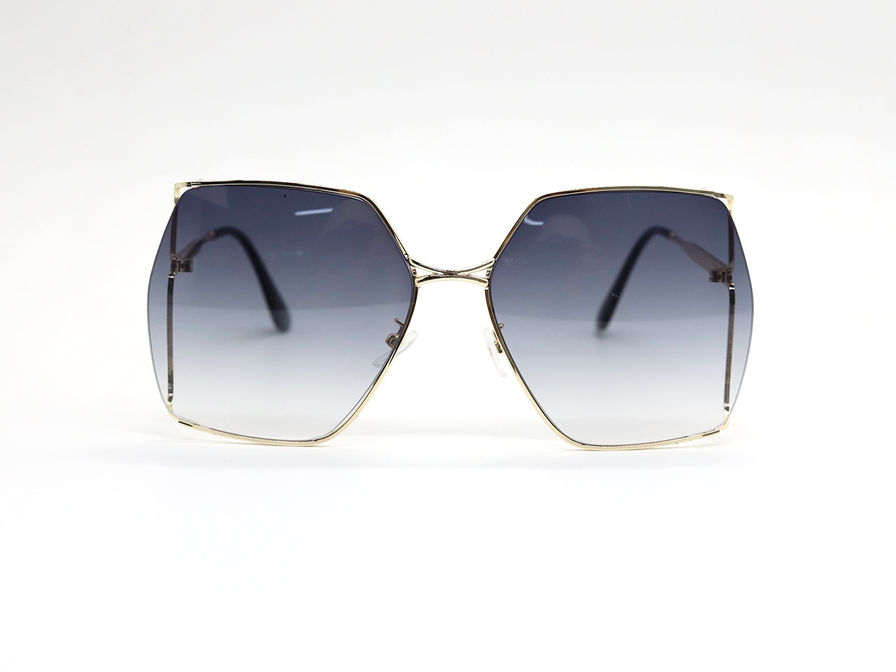 Geometric versatile metal sunglasses Sai Feel