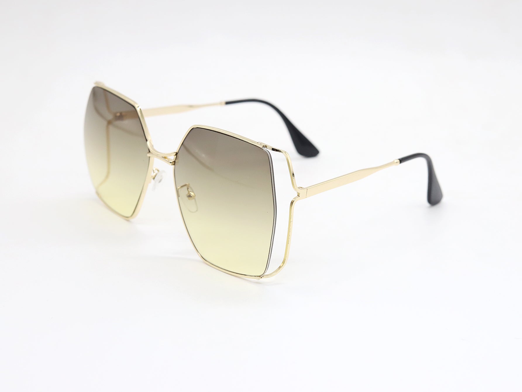 Geometric versatile metal sunglasses Sai Feel