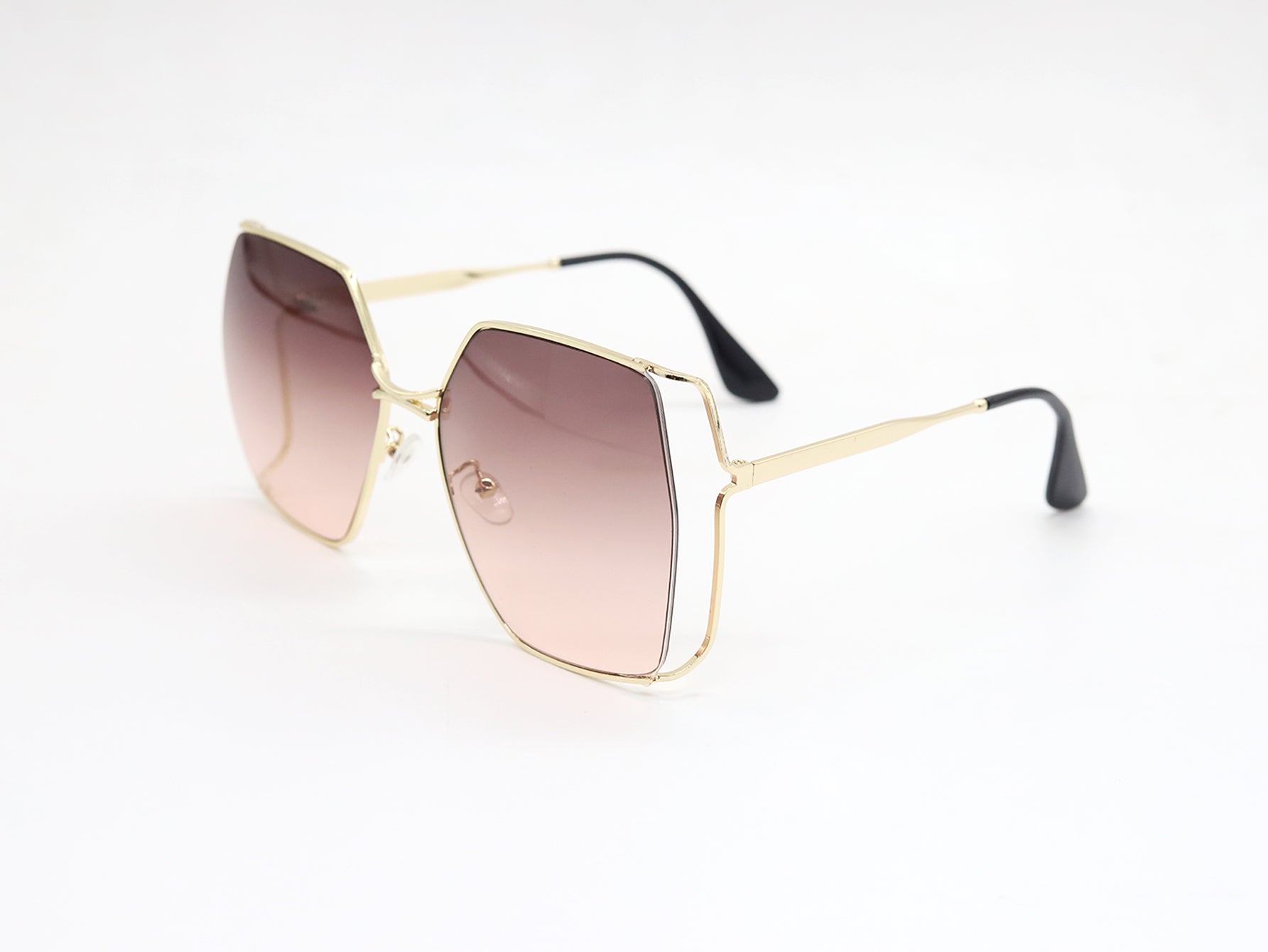 Geometric versatile metal sunglasses Sai Feel