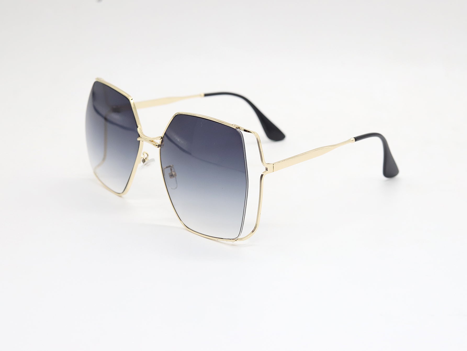 Geometric versatile metal sunglasses Sai Feel