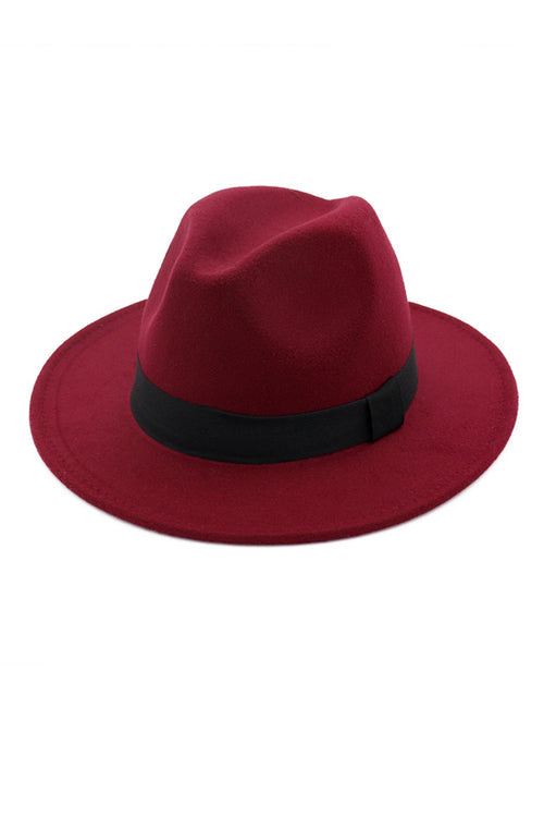 Woolen Fedora Hat