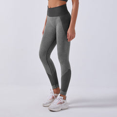 Heather Wide Waistband Sports Leggings Yoga Leggings Sai Feel