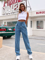 High Waist Baggy Vintage Jeans Sai Feel