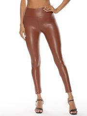 High Waist PU Leather Legging Sai Feel