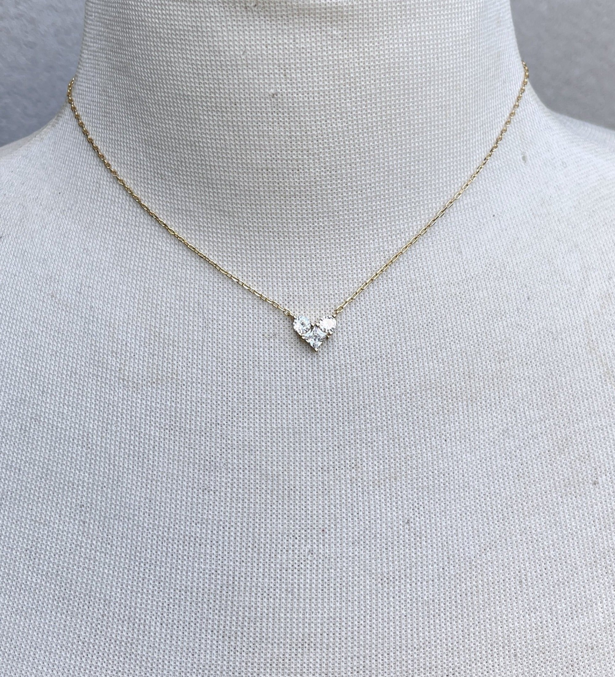 Crystal Heart Necklace