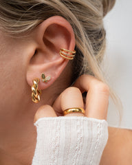 Butterfly Studs Gold