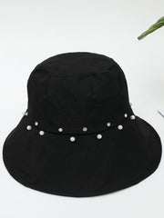 Imitation pearl 100% cotton hat Sai Feel