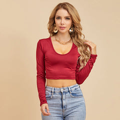 Knit Crop Tee Sai Feel