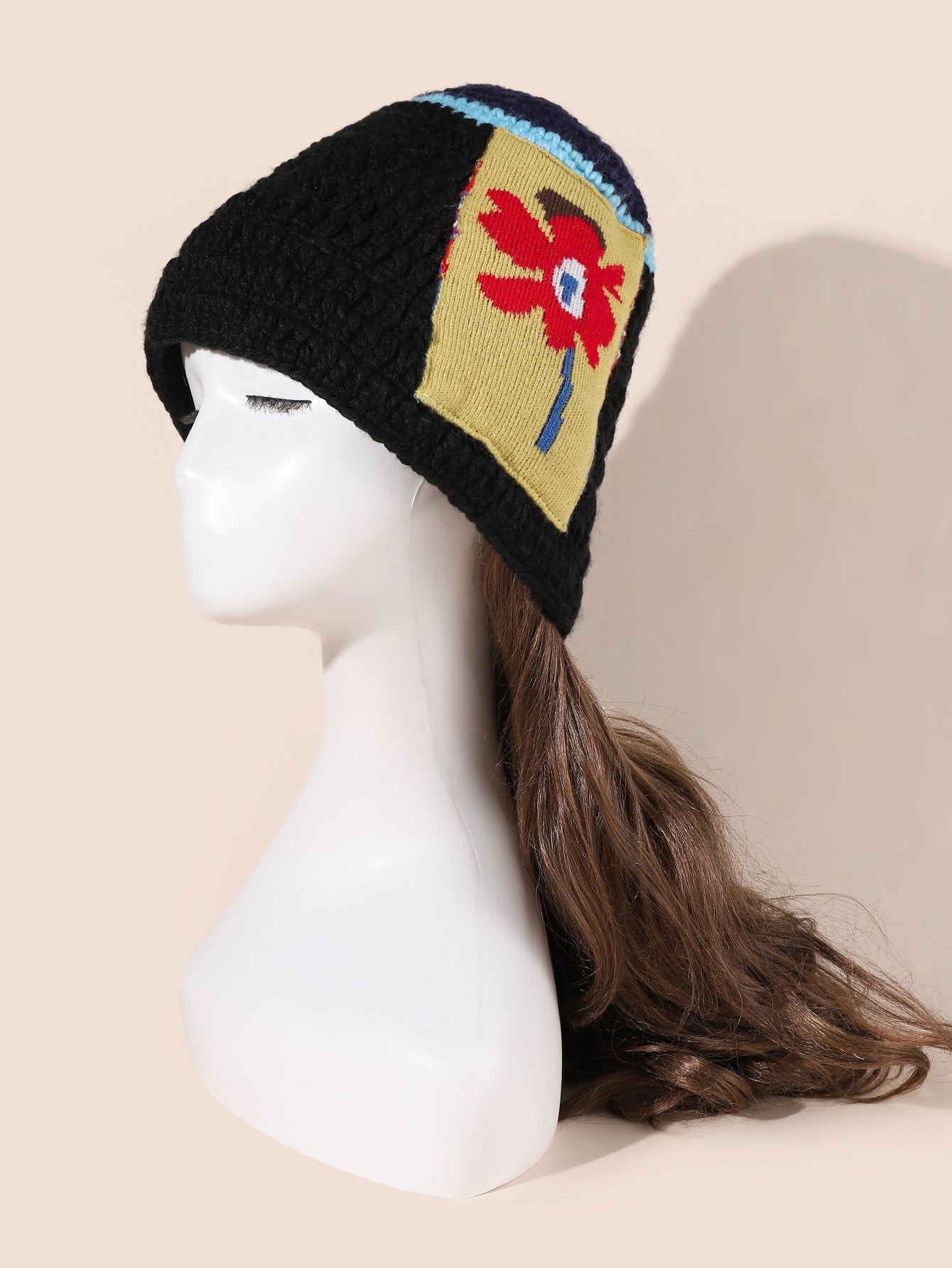 Knit Hat for Women Knitting Crochet Handmade Warmer Cap Sai Feel