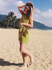 Lace-up beach dress Sai Feel