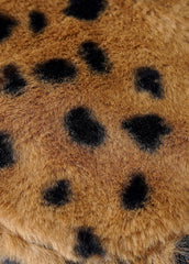 Leopard Fuzzy Bucket Hat Sai Feel