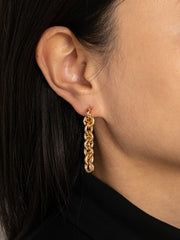 Metal Chain Earrings Sai Feel