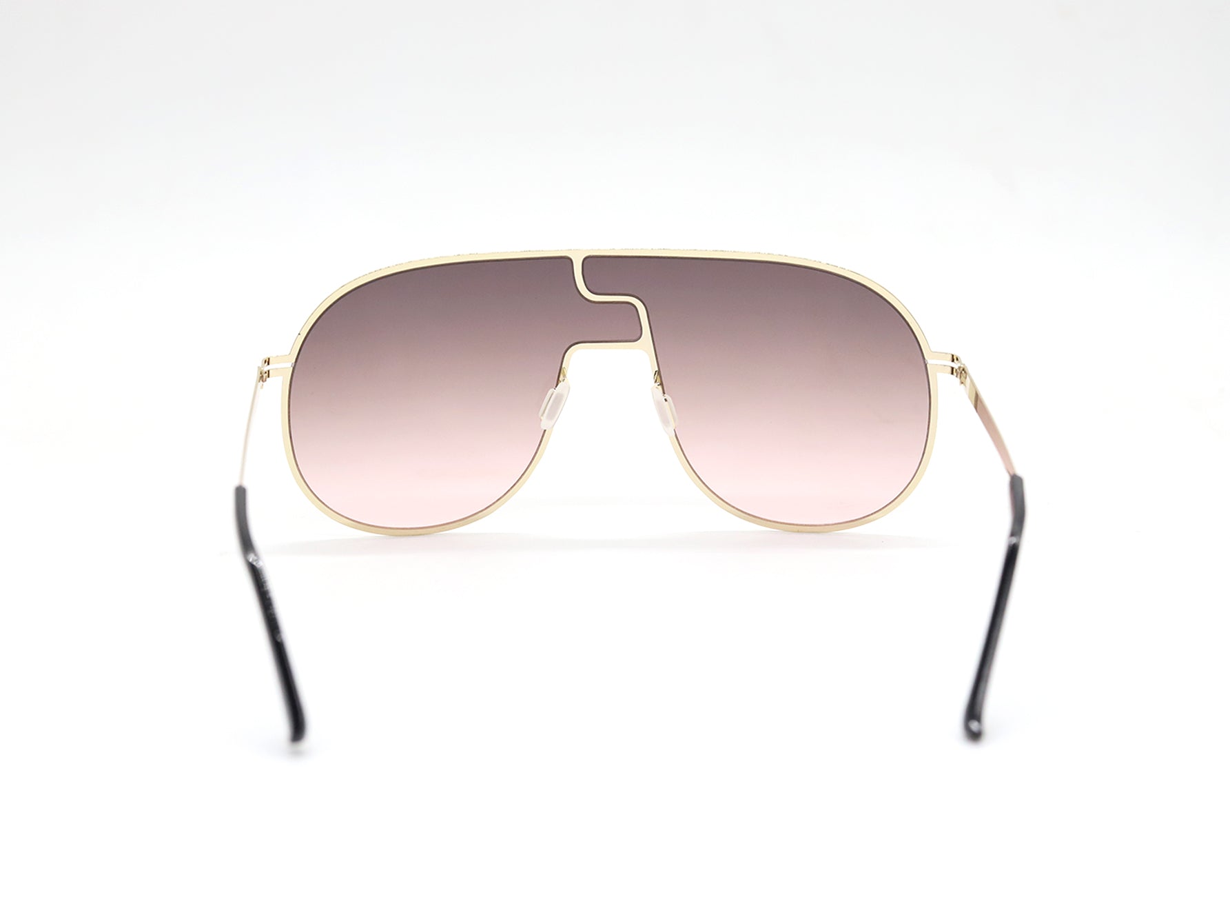 Metal Large Frame Sunglasses Sai Feel