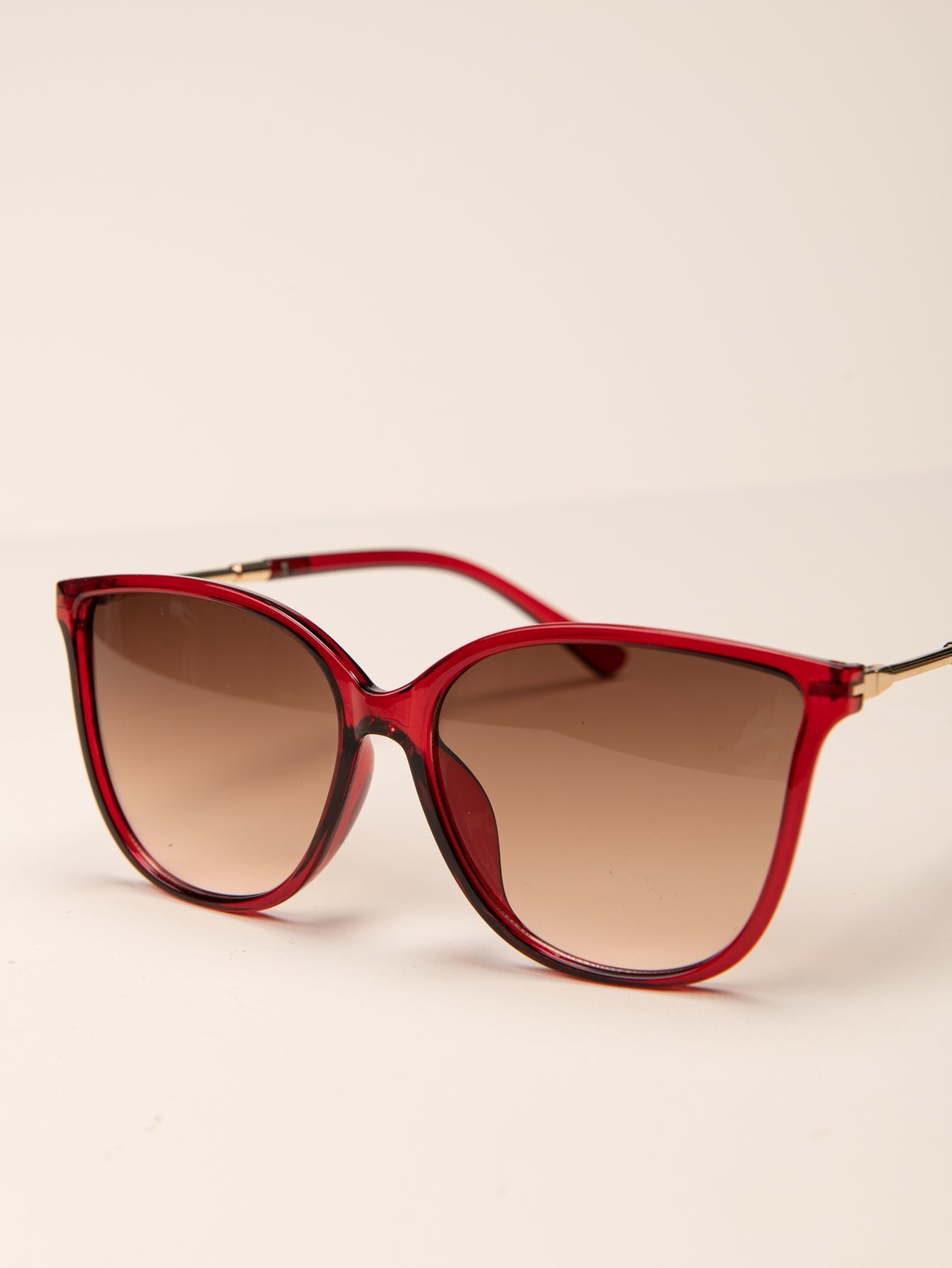 Metal Leg Round Frame Coating Sunglasses Sai Feel