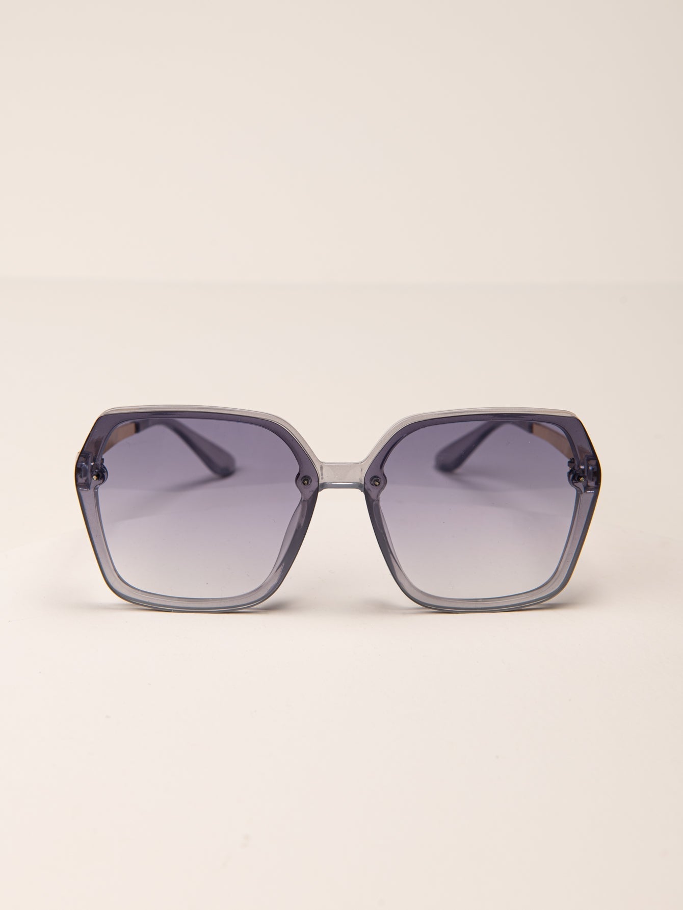 Metal Leg Square Frame Coating Sunglasses Sai Feel