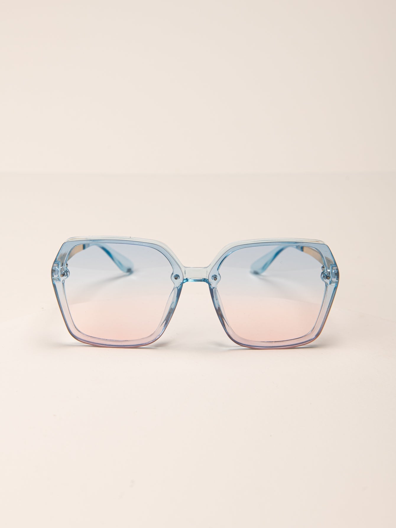 Metal Leg Square Frame Coating Sunglasses Sai Feel