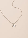 Metal Shell Pendant Necklace Sai Feel
