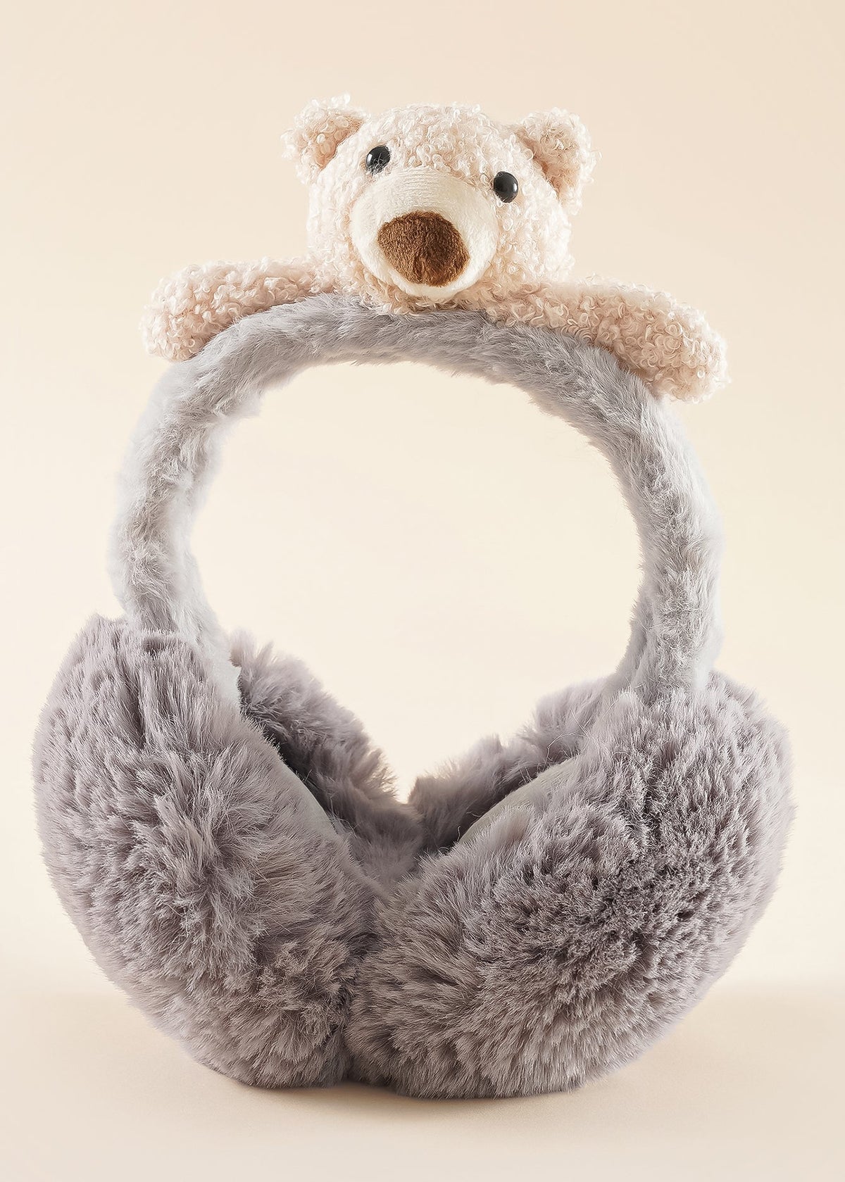 Micro Mink Animal Decor Ear Muff Sai Feel