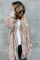 Mid-Length Double-Sided Anti-Fur Coat Sai Feel