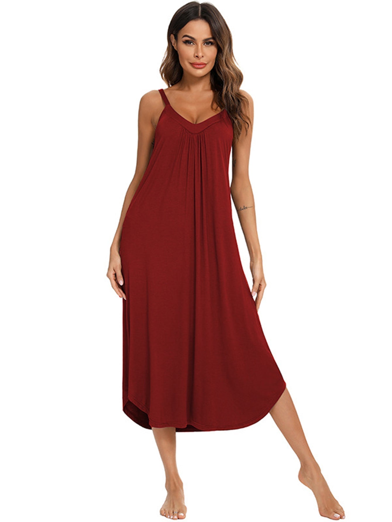 Model Cami Dress Loungewear Sleepwear Dress Sai Feel