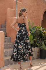 Acqualina Floral Tiered Maxi Dress