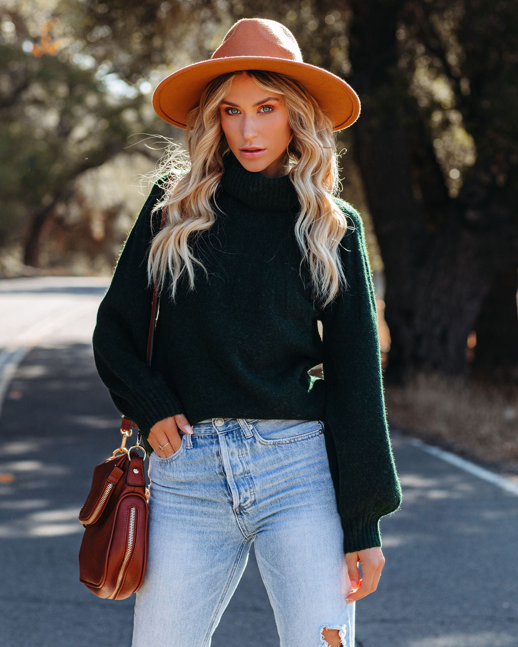 Oregon Knit Turtleneck Sweater Sai Feel