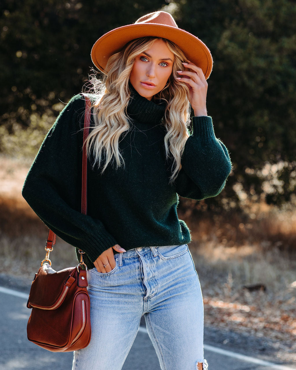 Oregon Knit Turtleneck Sweater Sai Feel