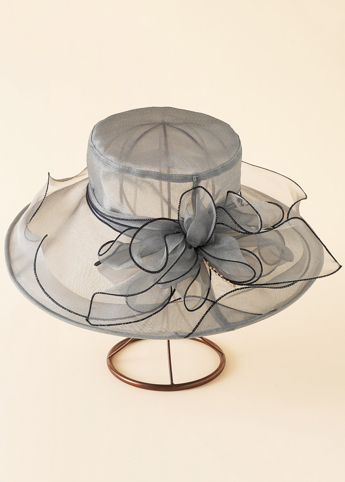 Organza Mesh Floppy Hat Sai Feel