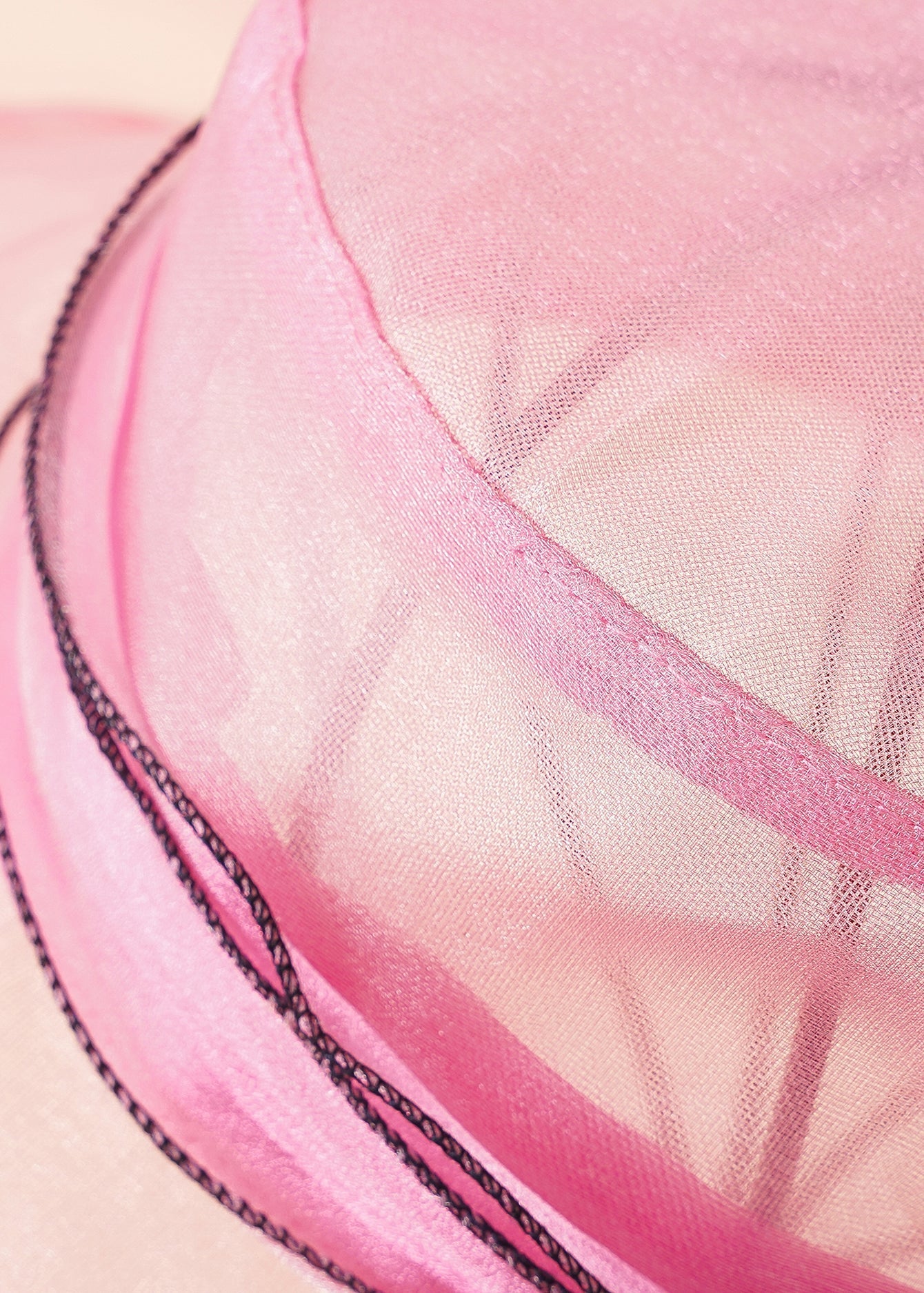 Organza Mesh Floppy Hat Sai Feel