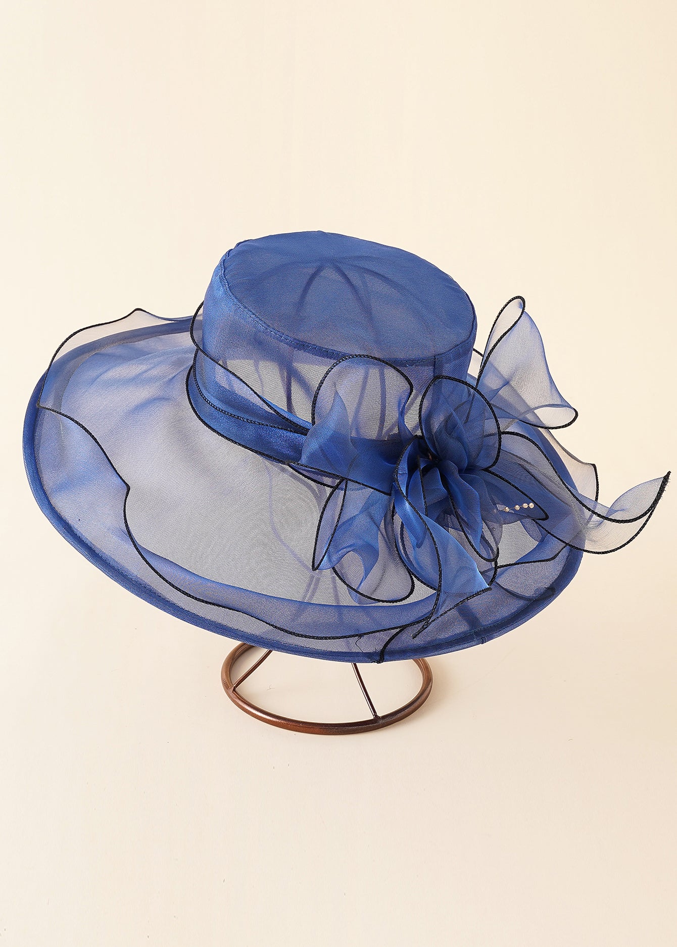 Organza Mesh Floppy Hat Sai Feel