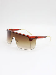 Oversize Frame UV Retro Sunglasses Sai Feel