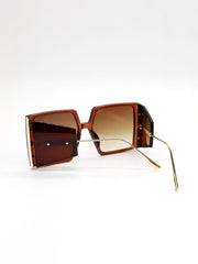 Oversize UV Square Fashion Sunglasses Sai Feel